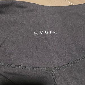 NVGTN plain black leggings